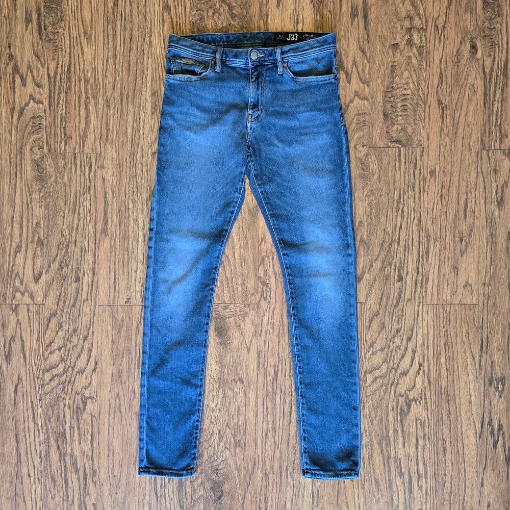 Armani Exchange Men's J33 Super Skinny Jeans - Size 30/30